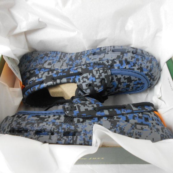 Soft Science Boat Shoe Navy Camo Size 8 - Picture 6 of 6